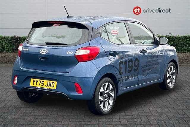 Hyundai I10 1.0 Advance Hatchback 5dr Petrol Auto Euro 6 (s/s) (63 ps) Blue