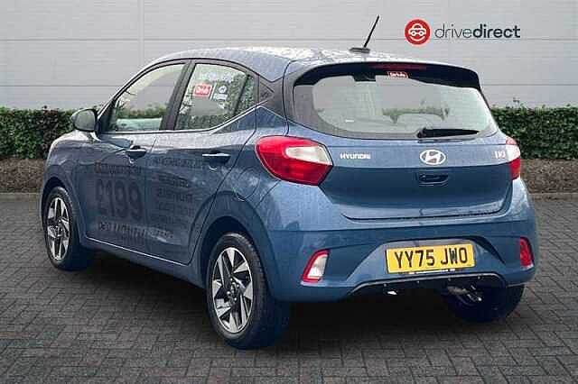 Hyundai I10 1.0 Advance Hatchback 5dr Petrol Auto Euro 6 (s/s) (63 ps) Blue