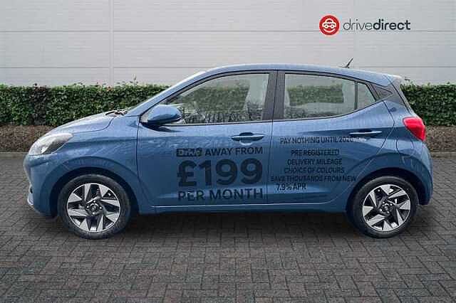 Hyundai I10 1.0 Advance Hatchback 5dr Petrol Auto Euro 6 (s/s) (63 ps) Blue