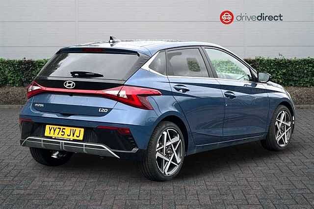 Hyundai I20 1.0 T-GDi Ultimate Hatchback 5dr Petrol DCT Euro 6 (s/s) (100 ps) Blue
