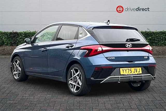 Hyundai I20 1.0 T-GDi Ultimate Hatchback 5dr Petrol DCT Euro 6 (s/s) (100 ps) Blue