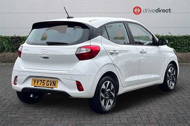 Hyundai I10 1.0 Advance Hatchback 5dr Petrol Auto Euro 6 (s/s) (63 ps) White