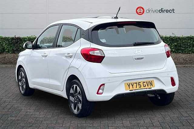 Hyundai I10 1.0 Advance Hatchback 5dr Petrol Auto Euro 6 (s/s) (63 ps) White