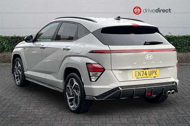 Hyundai KONA 1.6 h-GDi N Line SUV 5dr Petrol Hybrid DCT Euro 6 (s/s) (129 ps) Grey