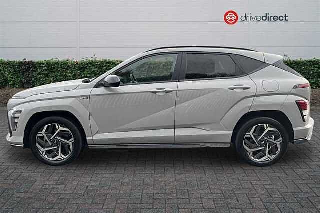 Hyundai KONA 1.6 h-GDi N Line SUV 5dr Petrol Hybrid DCT Euro 6 (s/s) (129 ps) Grey