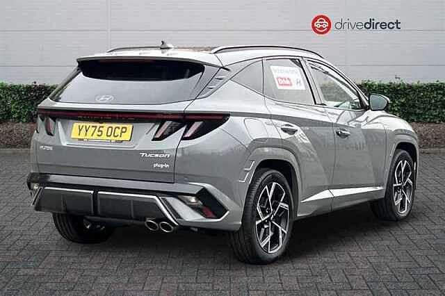 Hyundai TUCSON 1.6 T-GDi 13.8kWh N Line S SUV 5dr Petrol Plug-in Hybrid Auto Euro 6 (s/s) (253 Grey