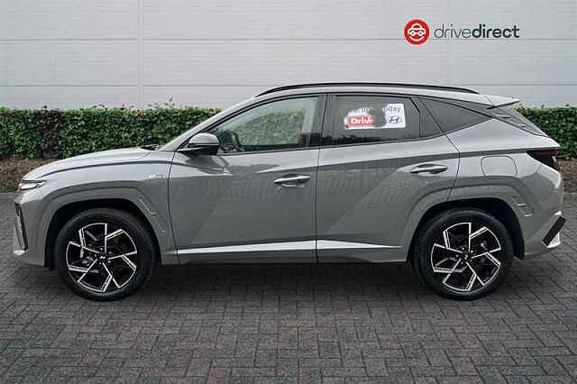 Hyundai TUCSON 1.6 T-GDi 13.8kWh N Line S SUV 5dr Petrol Plug-in Hybrid Auto Euro 6 (s/s) (253 Grey