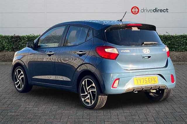 Hyundai I10 1.2 Premium Hatchback 5dr Petrol Auto Euro 6 (s/s) (79 ps) Blue