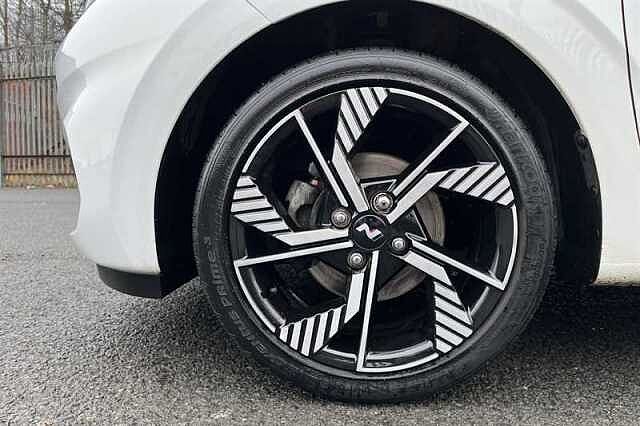 Hyundai I10 1.0 T-GDi N Line Hatchback 5dr Petrol Manual Euro 6 (s/s) (90 ps) White