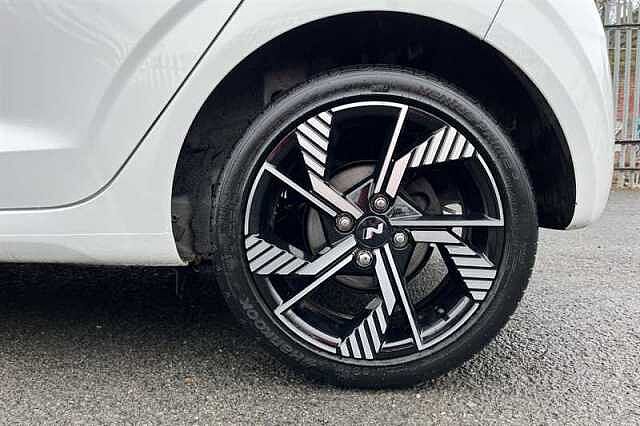 Hyundai I10 1.0 T-GDi N Line Hatchback 5dr Petrol Manual Euro 6 (s/s) (90 ps) White