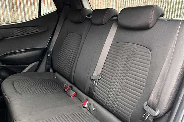 Hyundai I10 1.0 T-GDi N Line Hatchback 5dr Petrol Manual Euro 6 (s/s) (90 ps) White