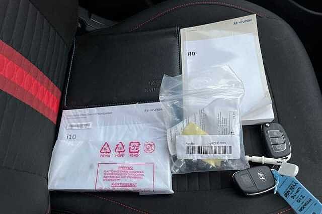 Hyundai I10 1.0 T-GDi N Line Hatchback 5dr Petrol Manual Euro 6 (s/s) (90 ps) White