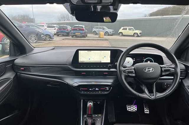 Hyundai I20 1.0 T-GDi N Line S Hatchback 5dr Petrol DCT Euro 6 (s/s) (100 ps) Green
