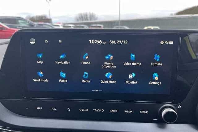 Hyundai I20 1.0 T-GDi N Line S Hatchback 5dr Petrol DCT Euro 6 (s/s) (100 ps) Green