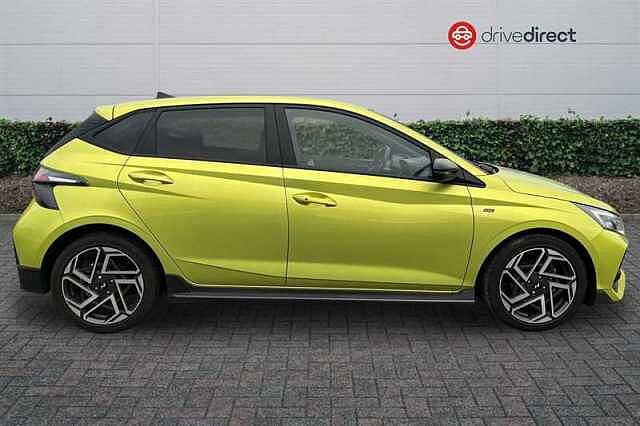 Hyundai I20 1.0 T-GDi N Line S Hatchback 5dr Petrol DCT Euro 6 (s/s) (100 ps) Green