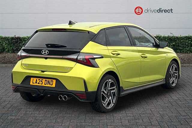 Hyundai I20 1.0 T-GDi N Line S Hatchback 5dr Petrol DCT Euro 6 (s/s) (100 ps) Green