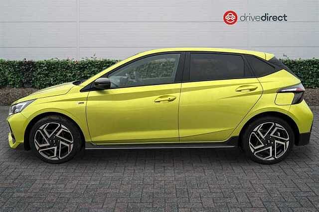 Hyundai I20 1.0 T-GDi N Line S Hatchback 5dr Petrol DCT Euro 6 (s/s) (100 ps) Green