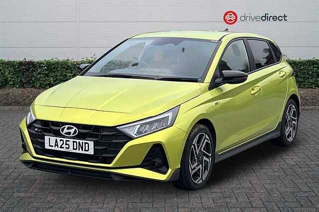 Hyundai I20 1.0 T-GDi N Line S Hatchback 5dr Petrol DCT Euro 6 (s/s) (100 ps) Green