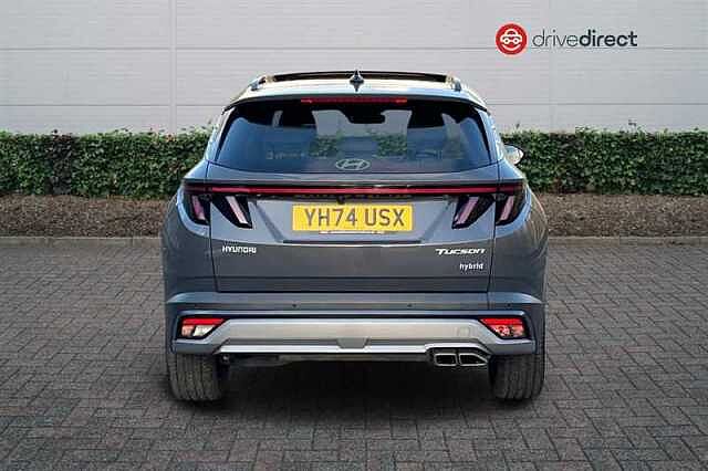 Hyundai TUCSON 1.6 T-GDi Ultimate SUV 5dr Petrol Hybrid Auto Euro 6 (s/s) (215 ps) Grey