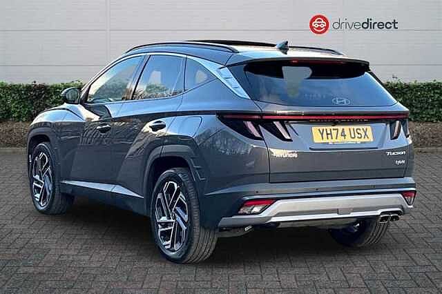 Hyundai TUCSON 1.6 T-GDi Ultimate SUV 5dr Petrol Hybrid Auto Euro 6 (s/s) (215 ps) Grey