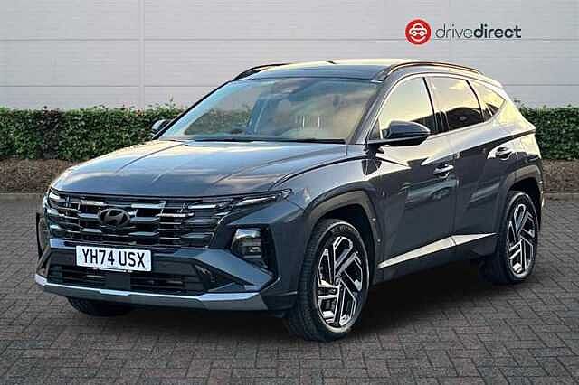 Hyundai TUCSON 1.6 T-GDi Ultimate SUV 5dr Petrol Hybrid Auto Euro 6 (s/s) (215 ps) Grey