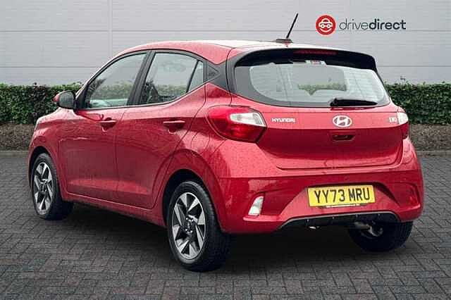 Hyundai I10 1.0 Advance Hatchback 5dr Petrol Auto Euro 6 (s/s) (67 ps) Red
