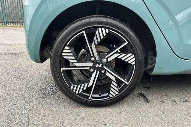 Hyundai I10 1.0 T-GDi N Line Hatchback 5dr Petrol Manual Euro 6 (s/s) (90 ps) Green