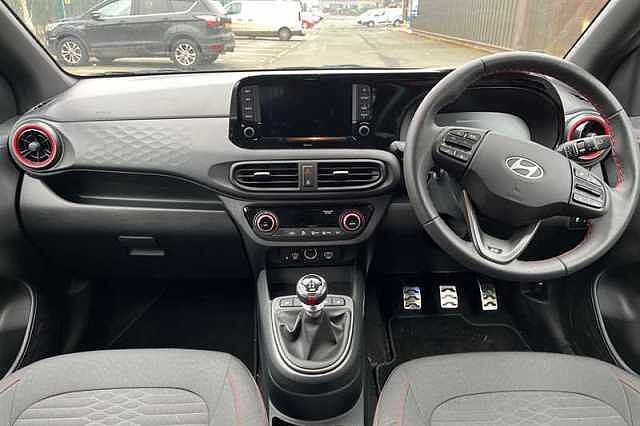 Hyundai I10 1.0 T-GDi N Line Hatchback 5dr Petrol Manual Euro 6 (s/s) (90 ps) Green