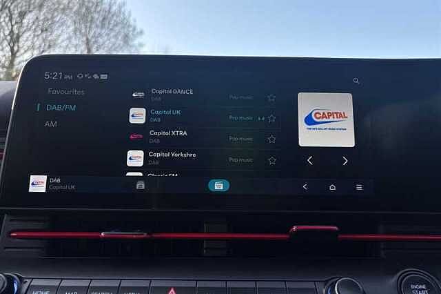 Hyundai KONA 1.6 h-GDi N Line SUV 5dr Petrol Hybrid DCT Euro 6 (s/s) (129 ps) Blue