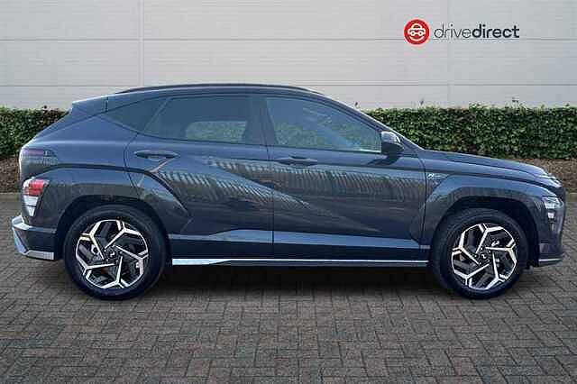 Hyundai KONA 1.6 h-GDi N Line SUV 5dr Petrol Hybrid DCT Euro 6 (s/s) (129 ps) Blue