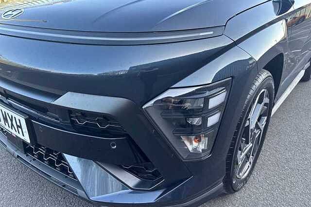 Hyundai KONA 1.6 h-GDi N Line SUV 5dr Petrol Hybrid DCT Euro 6 (s/s) (129 ps) Blue