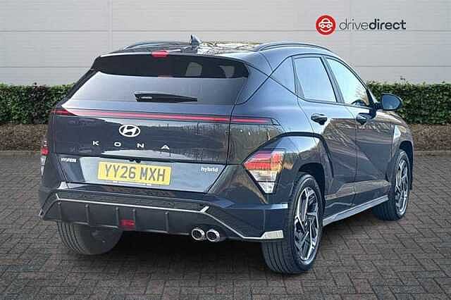 Hyundai KONA 1.6 h-GDi N Line SUV 5dr Petrol Hybrid DCT Euro 6 (s/s) (129 ps) Blue
