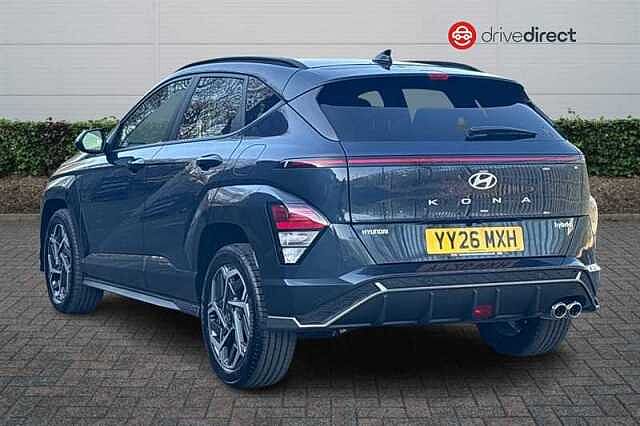 Hyundai KONA 1.6 h-GDi N Line SUV 5dr Petrol Hybrid DCT Euro 6 (s/s) (129 ps) Blue