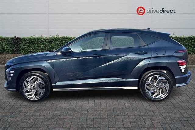 Hyundai KONA 1.6 h-GDi N Line SUV 5dr Petrol Hybrid DCT Euro 6 (s/s) (129 ps) Blue