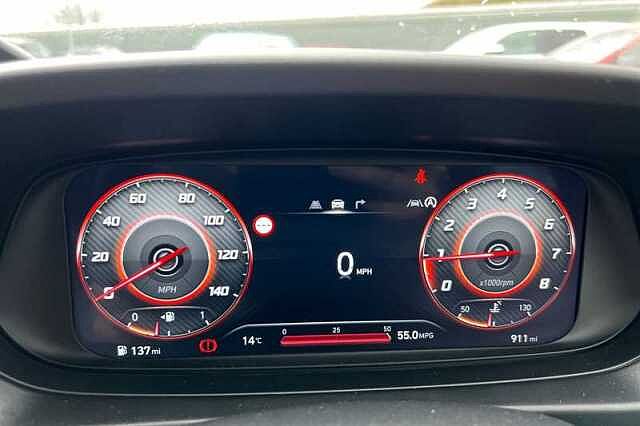 Hyundai I20 1.0 T-GDi Advance Hatchback 5dr Petrol Manual Euro 6 (s/s) (100 ps) Red