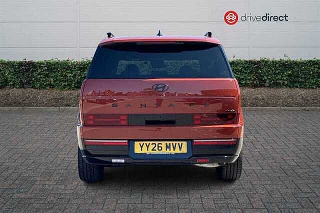 Hyundai SANTA FE 1.6 T-GDi 13.8kWh Calligraphy SUV 5dr Petrol Plug-in Hybrid Auto 4WD Euro 6 (s/s Orange