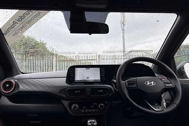 Hyundai I10 1.0 T-GDi N Line Hatchback 5dr Petrol Manual Euro 6 (s/s) (90 ps) Black