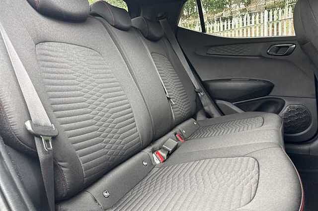 Hyundai I10 1.0 T-GDi N Line Hatchback 5dr Petrol Manual Euro 6 (s/s) (90 ps) Black