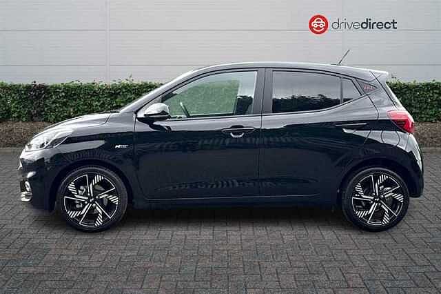 Hyundai I10 1.0 T-GDi N Line Hatchback 5dr Petrol Manual Euro 6 (s/s) (90 ps) Black
