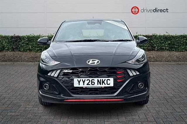 Hyundai I10 1.0 T-GDi N Line Hatchback 5dr Petrol Manual Euro 6 (s/s) (90 ps) Black