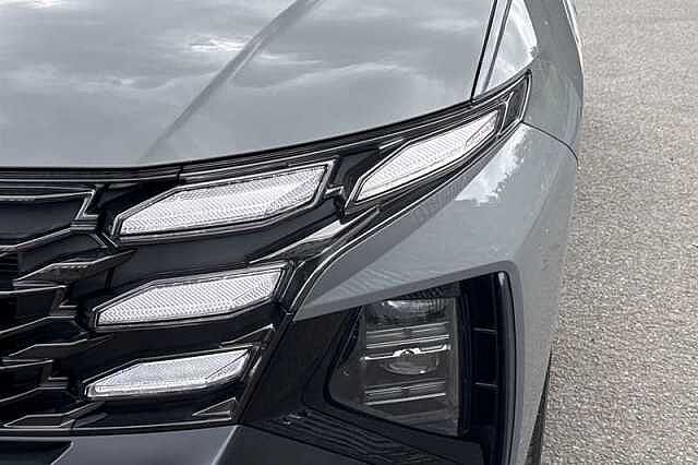 Hyundai TUCSON 1.6T Hybrid N Line Edition SUV 5dr Petrol Hybrid Auto Euro 6 (s/s) (239 ps) Grey