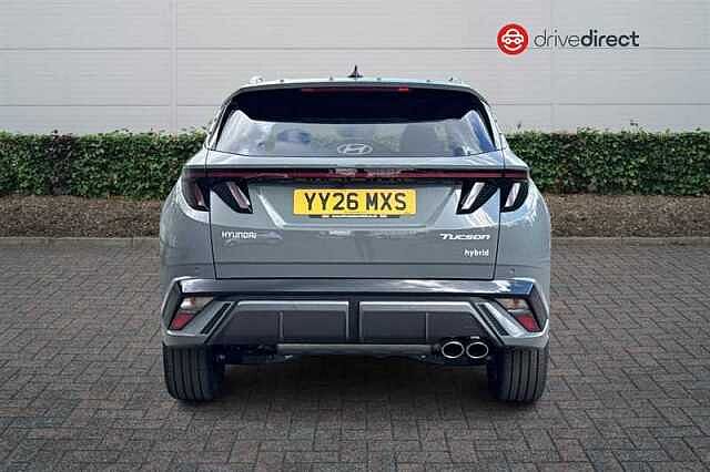 Hyundai TUCSON 1.6T Hybrid N Line Edition SUV 5dr Petrol Hybrid Auto Euro 6 (s/s) (239 ps) Grey