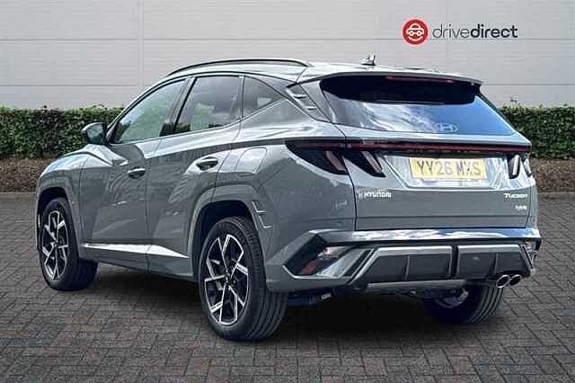 Hyundai TUCSON 1.6T Hybrid N Line Edition SUV 5dr Petrol Hybrid Auto Euro 6 (s/s) (239 ps) Grey