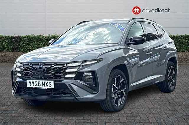 Hyundai TUCSON 1.6T Hybrid N Line Edition SUV 5dr Petrol Hybrid Auto Euro 6 (s/s) (239 ps) Grey