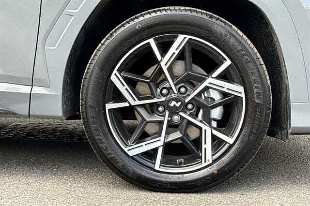 Hyundai TUCSON 1.6T Hybrid N Line Edition SUV 5dr Petrol Hybrid Auto Euro 6 (s/s) (239 ps) Grey
