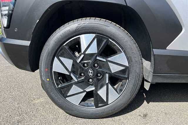 Hyundai KONA 1.0 T-GDi Ultimate SUV 5dr Petrol DCT Euro 6 (s/s) (120 ps) Silver