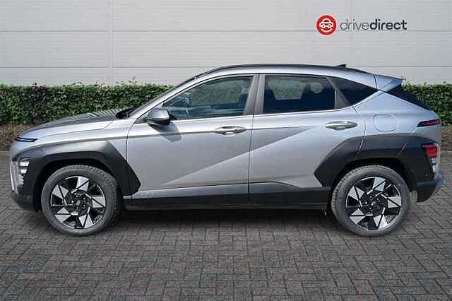 Hyundai KONA 1.0 T-GDi Ultimate SUV 5dr Petrol DCT Euro 6 (s/s) (120 ps) Silver