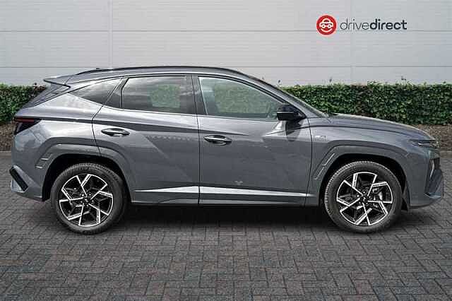 Hyundai TUCSON 1.6T Hybrid N Line Edition SUV 5dr Petrol Hybrid Auto Euro 6 (s/s) (239 ps) Grey