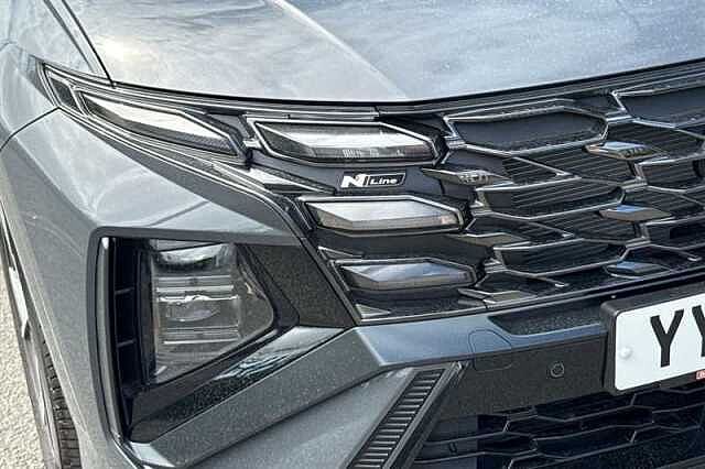 Hyundai TUCSON 1.6T Hybrid N Line Edition SUV 5dr Petrol Hybrid Auto Euro 6 (s/s) (239 ps) Grey