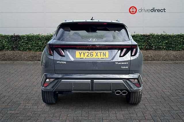 Hyundai TUCSON 1.6T Hybrid N Line Edition SUV 5dr Petrol Hybrid Auto Euro 6 (s/s) (239 ps) Grey